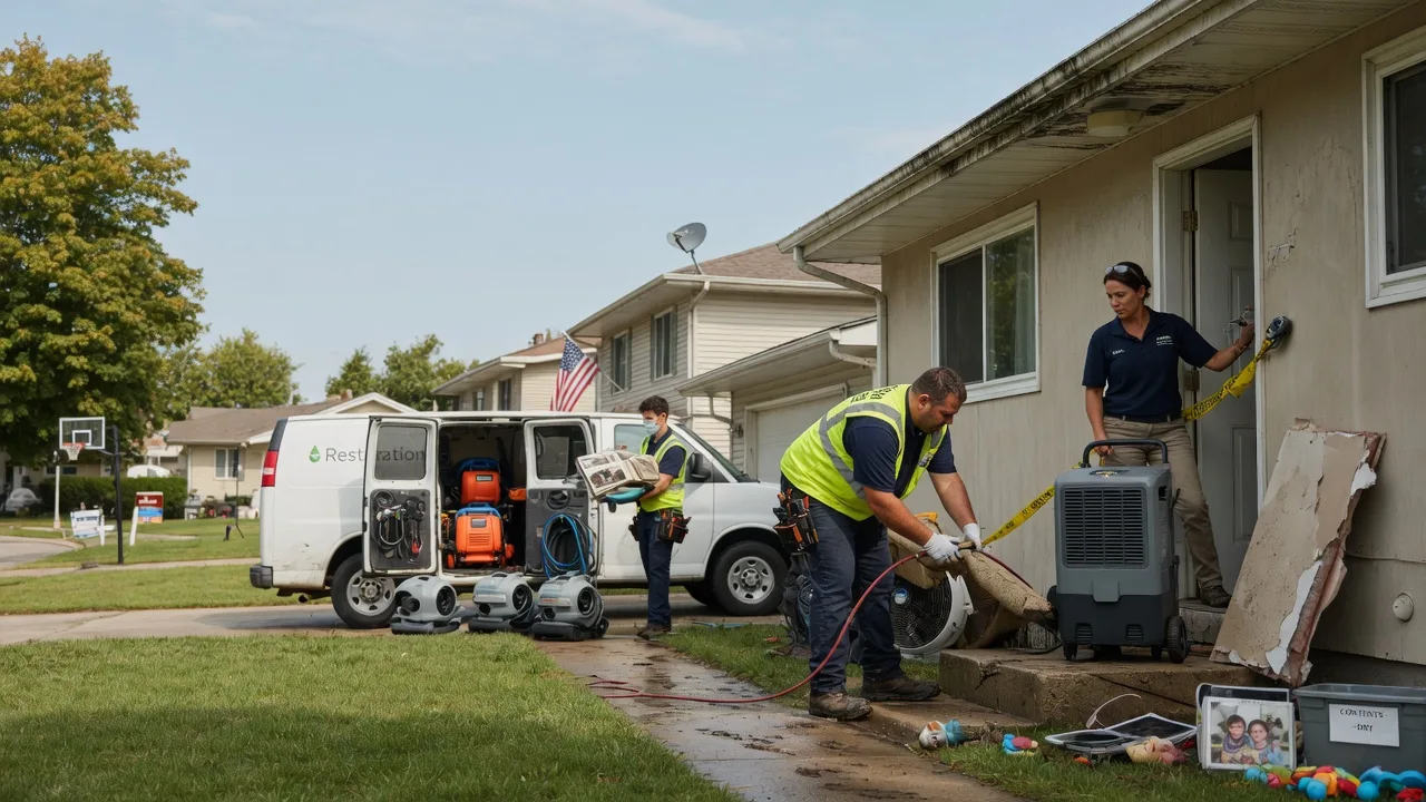 Water Damage Restoration in Urbanna, VA near me